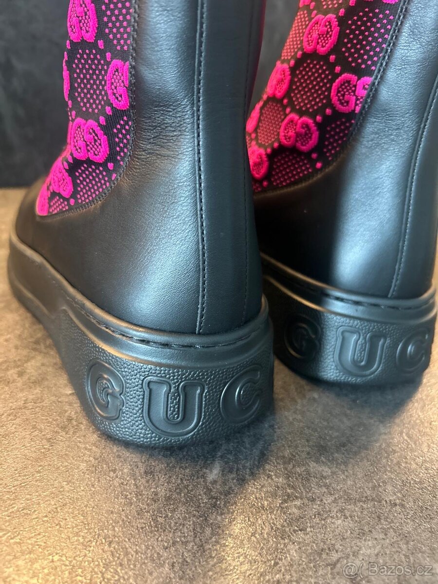 Kotnikove boty Gucci - 7