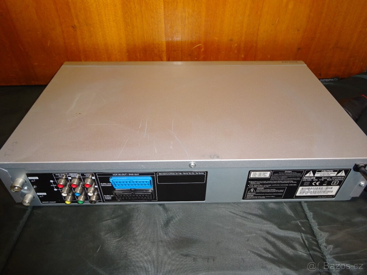 DVD a VHS prehrávač PHILIPS DVP-3100V - 7