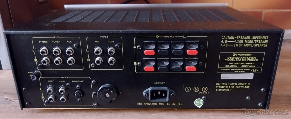 Pioneer SA-7500 II zesilovač - 7