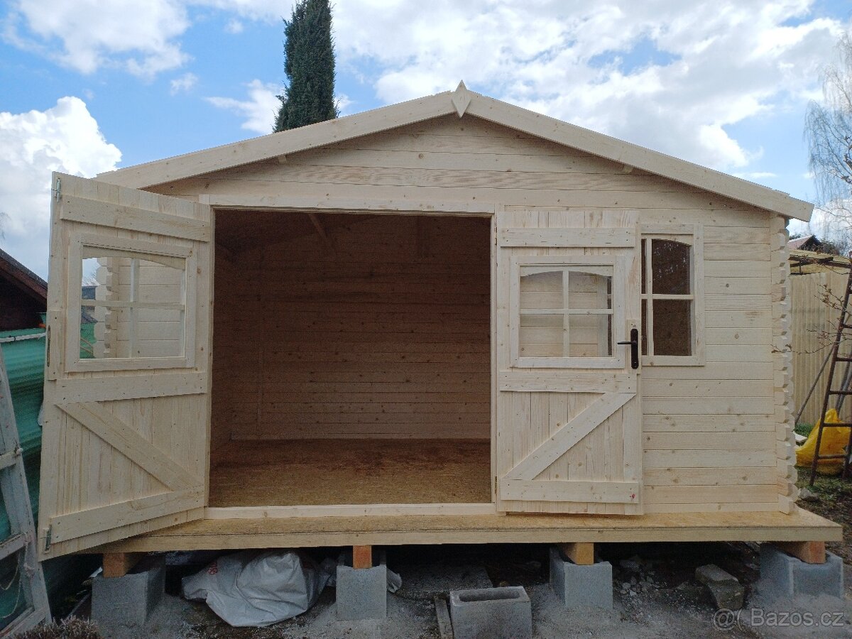 Zahradní domek 4x3 metry síla 28mm - 7