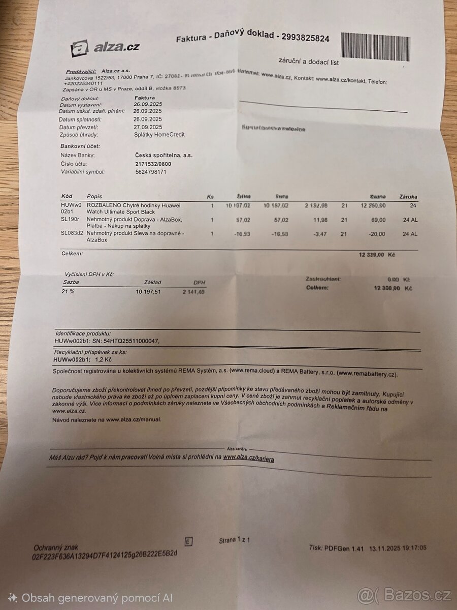 Huawei Watch Ultimate Sport Black - 7