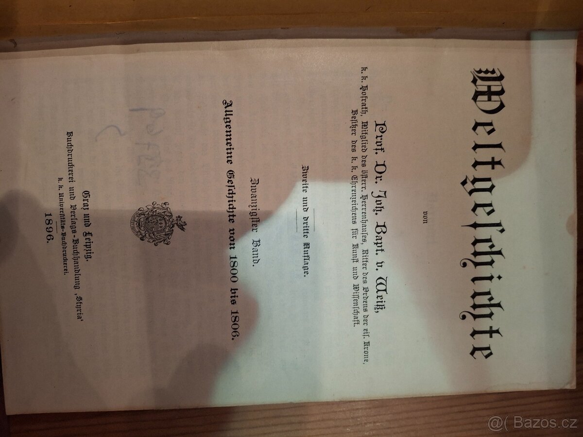 Prodam staré knihy Německé - 7