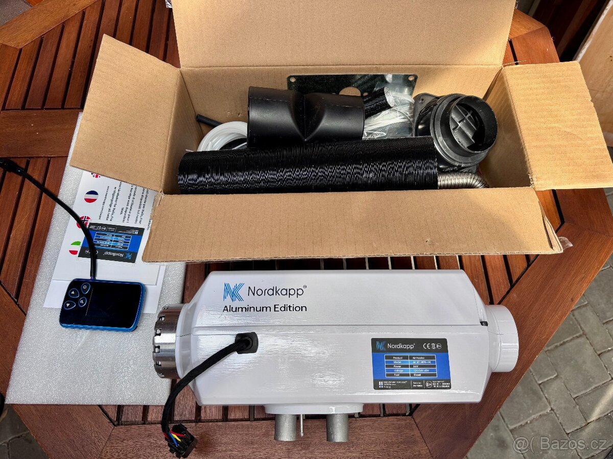 Horkovzdušné naftové topení Nordkapp AIR 5 kW Bluetooth - 7