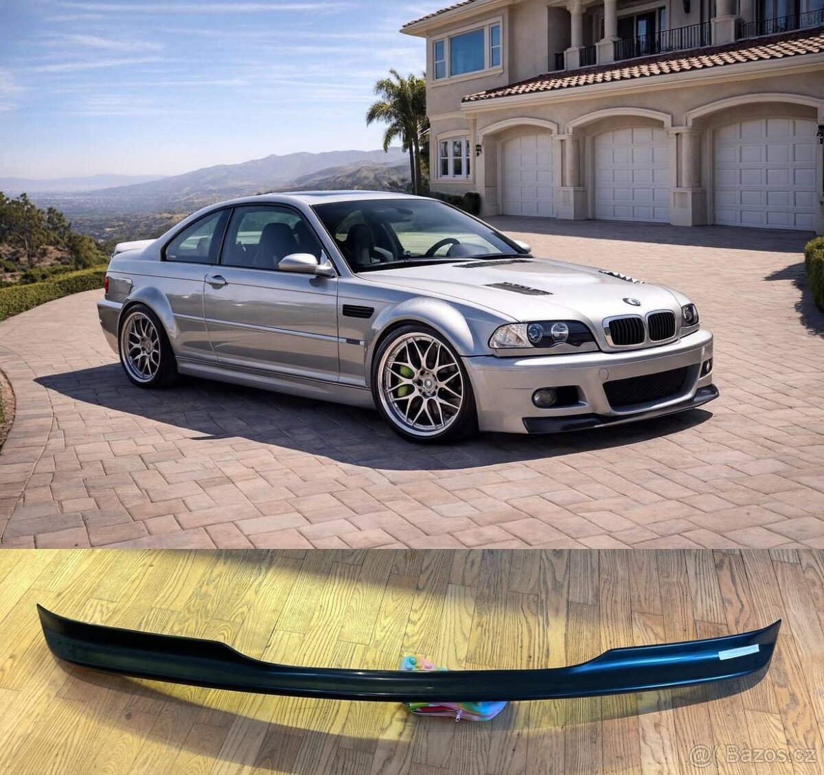 Přední lízátko / splitter na nárazník BMW E46 - 7