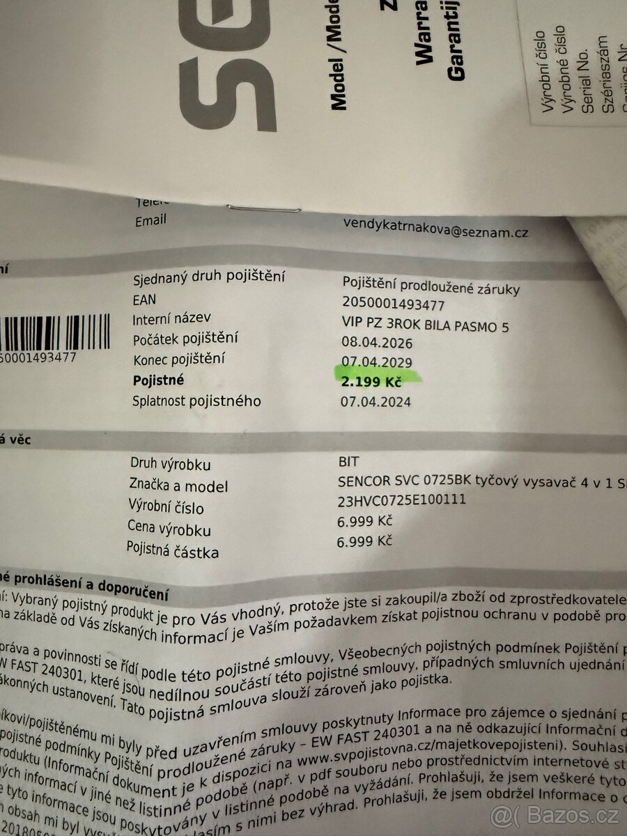 Vysavač Sencor svc 0725bk - 7