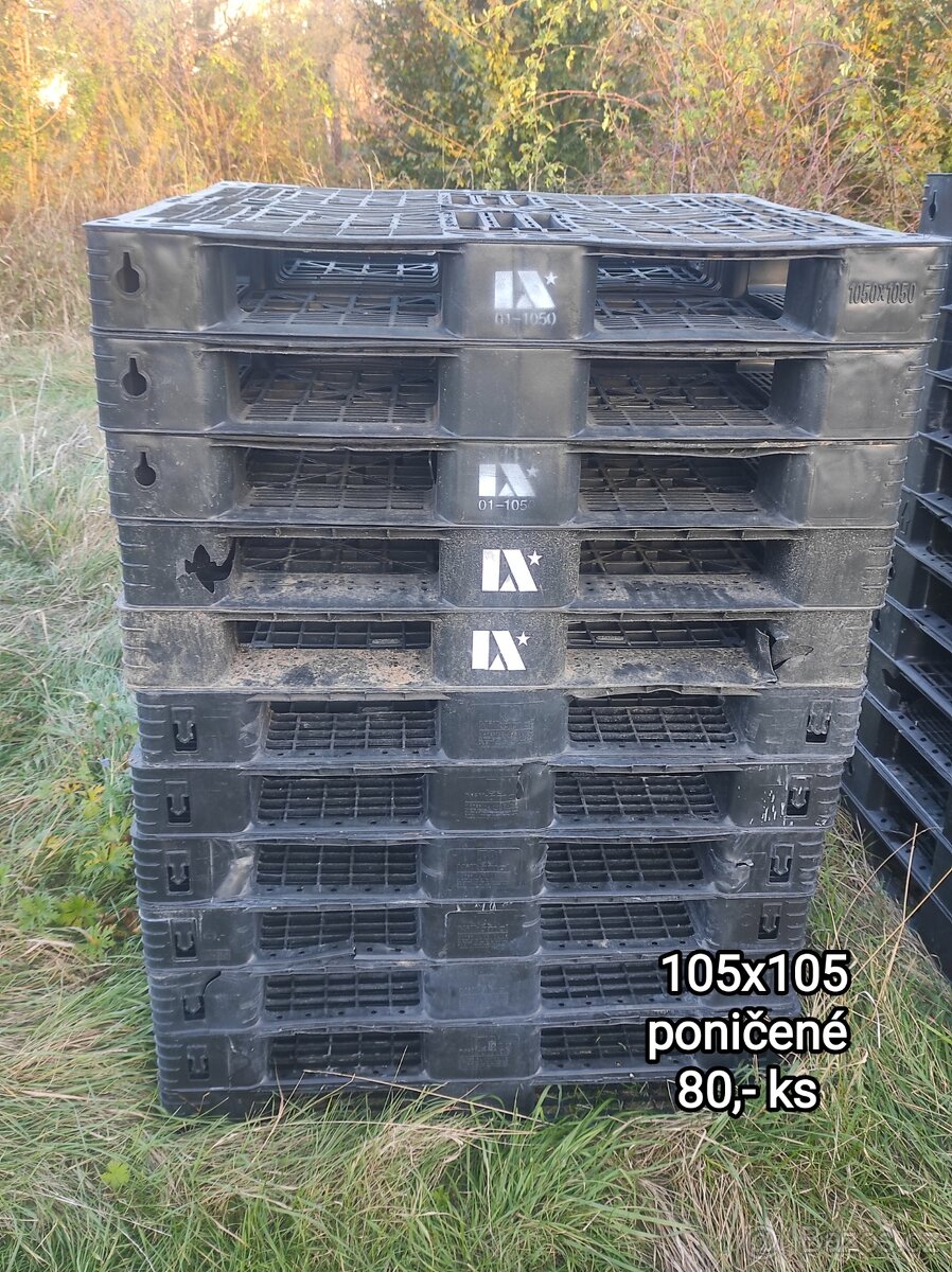 Plastové palety různé druhy - 7