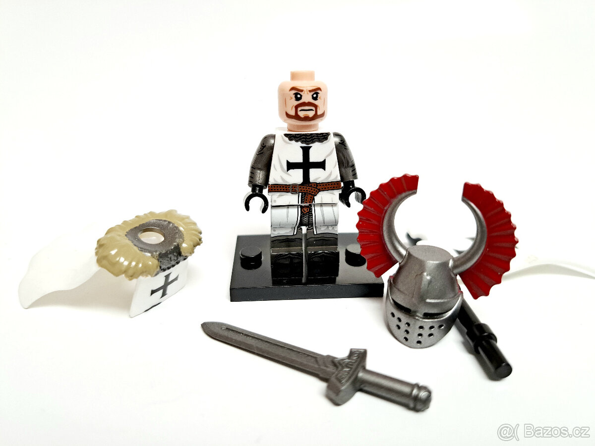 Minifigurky rytíři (3), typ LEGO - 7