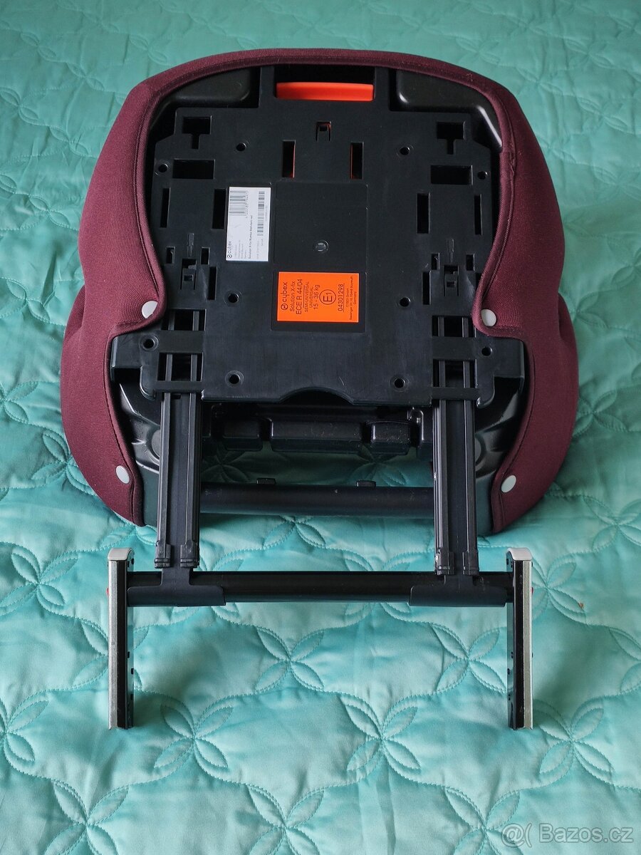 Cybex Solution x-fix 15-36 kg červená - 7