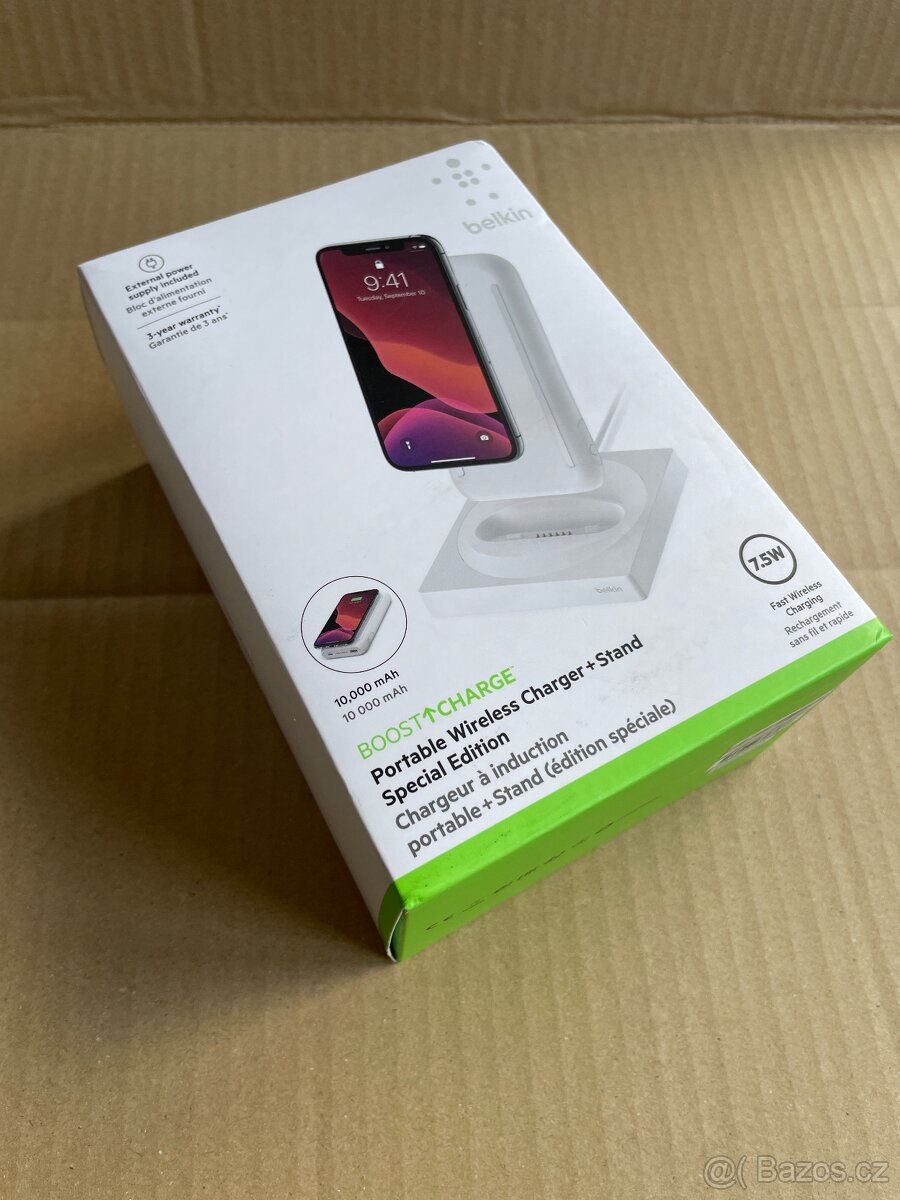 Belkin Bezdrátová Powerbanka 10.000 mAh 7,5W - 7