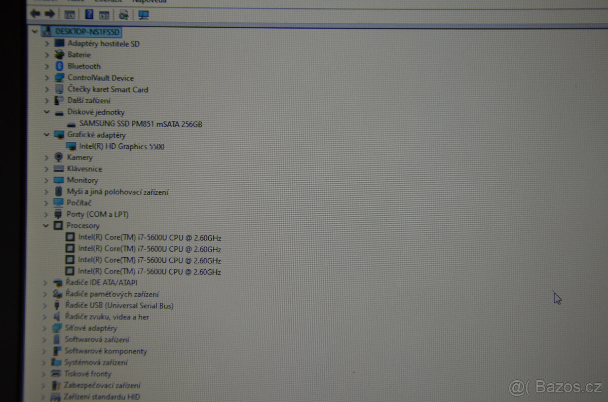 Dell latitude 7250 i7/12GB/SSD 256GB/záruka - 7