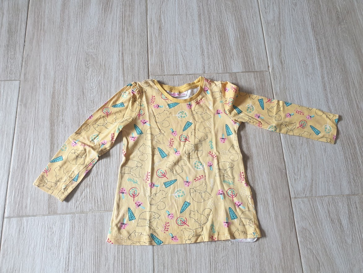 Dívčí trička s dlouhým rukávem vel.92 - 7