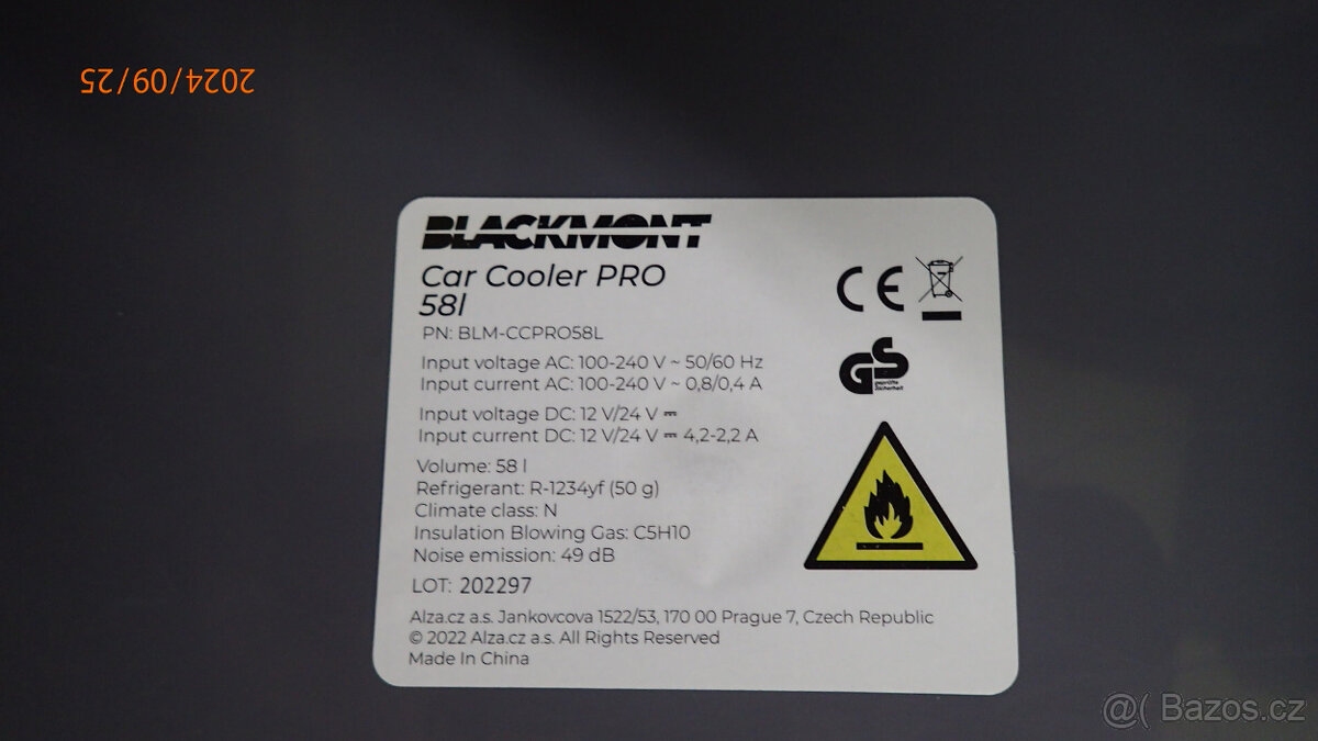 Autolednice BLACKMONT autochladnička PRO 58l - 7