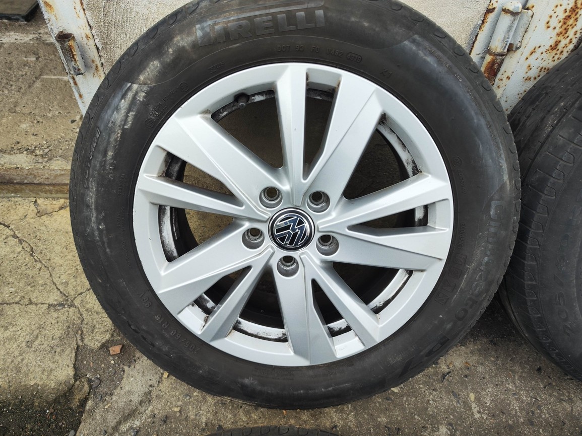 16"alu sada Karlstad 5x112 origo VW Touran 3 Golf 7 Caddy - 7