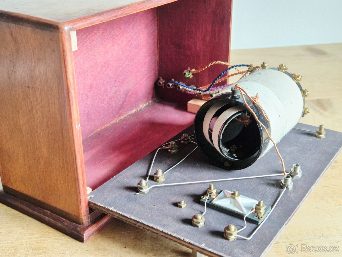 Starožitná rádio krystalka Telefunken TeCo, 1926 - 7