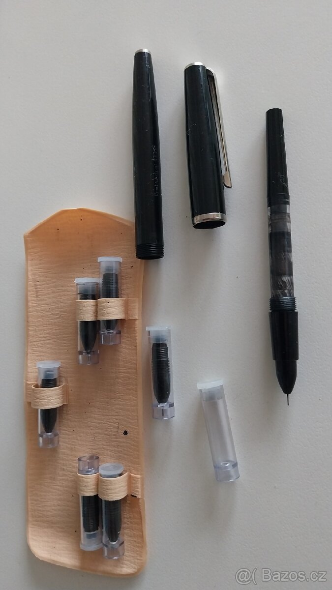 Retro kufřík,počítadla,pero,ořezávátka - 7