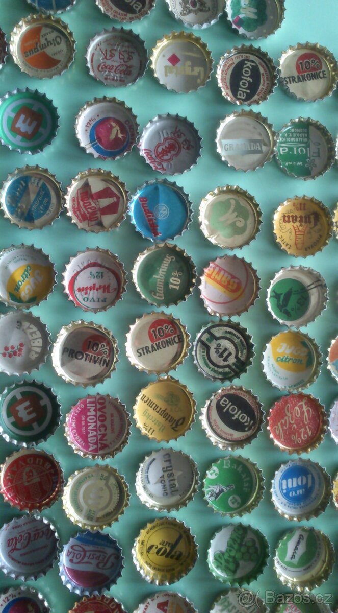 Korunkové uzávěry 214ks - 7