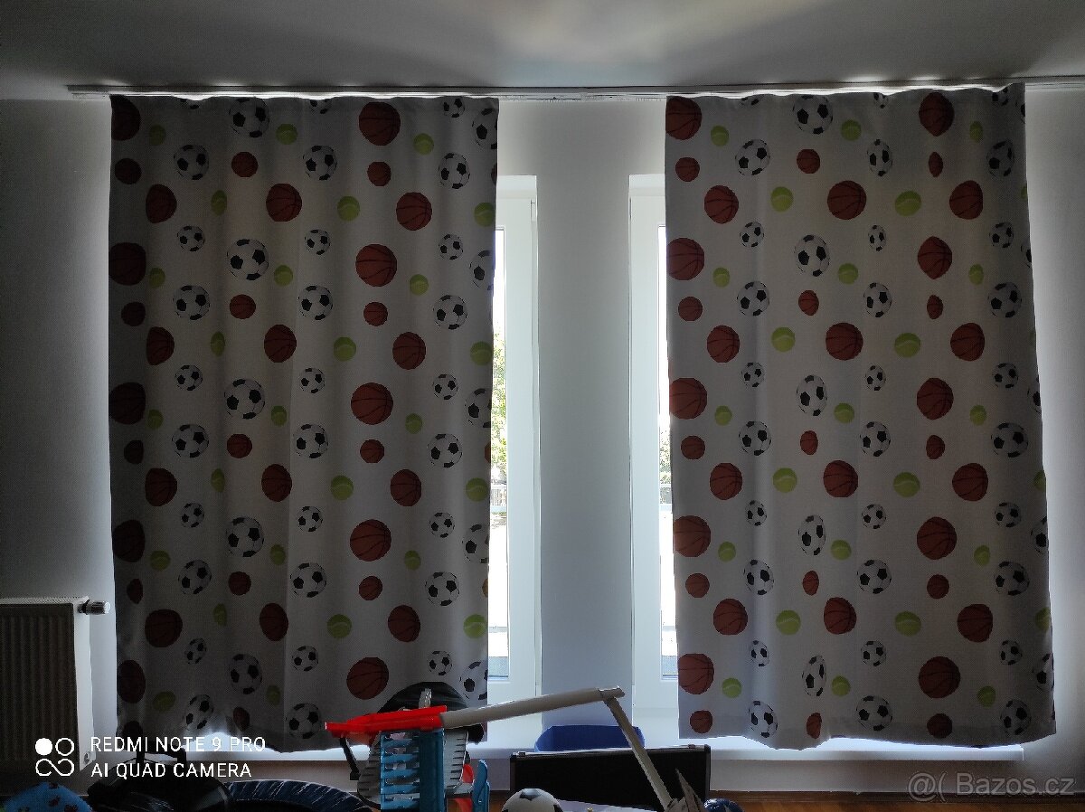 Nádherné blackout zatemňovací dětské závěsy - 7