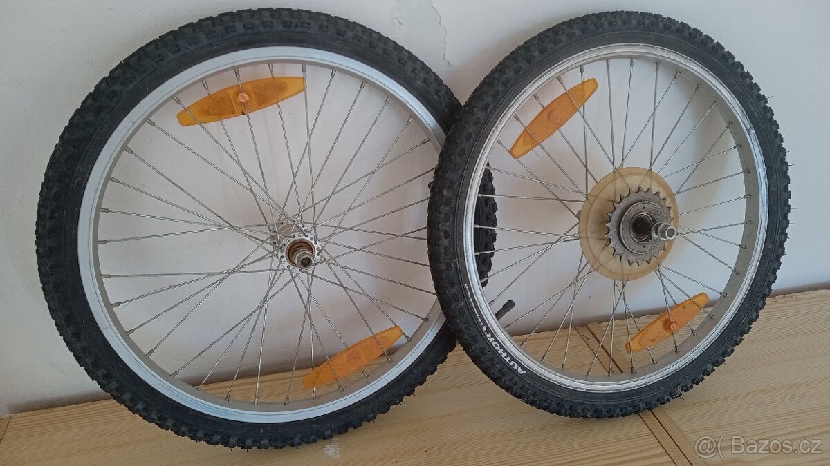 20" ráfky obuté, na dětské kolo - 7