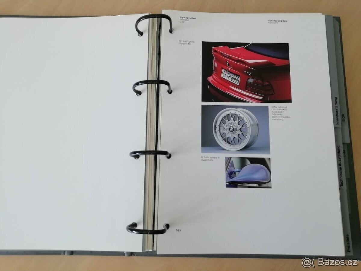 BMW INDIVIDUAL + VHS E30, E36, E34, E32, E31 - 7