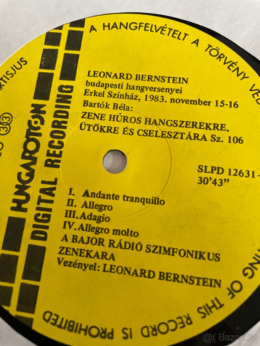 LP Bernstein rok 1983 Budapešť - 7