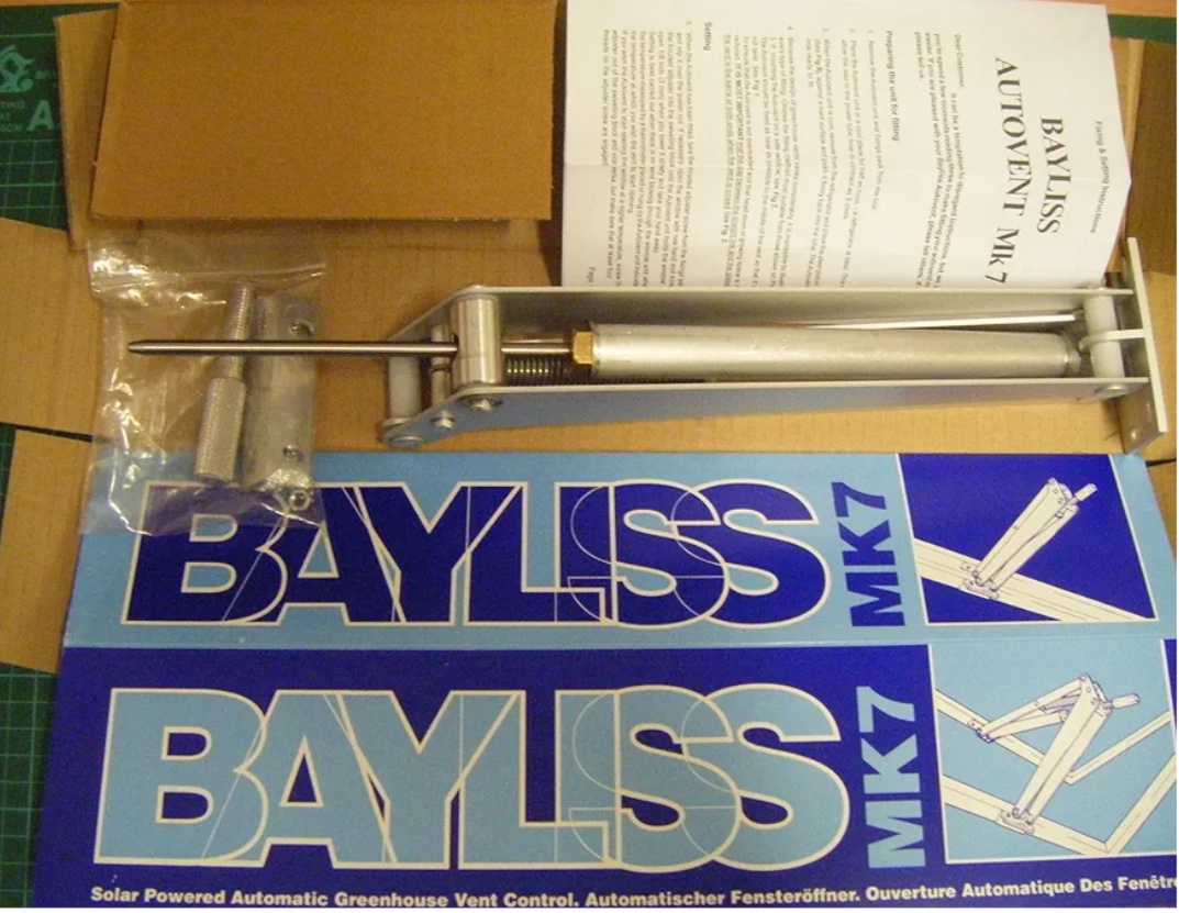 Automatické otvírače oken do skleníku / fóliovníku - 7