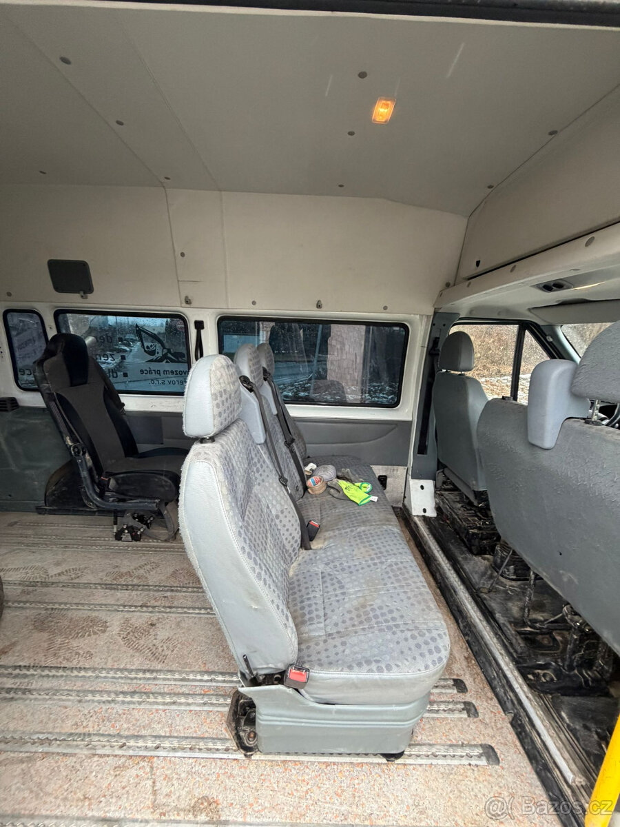 Ford Transit – 6 míst, klima, tempomat, dobrý stav - 7
