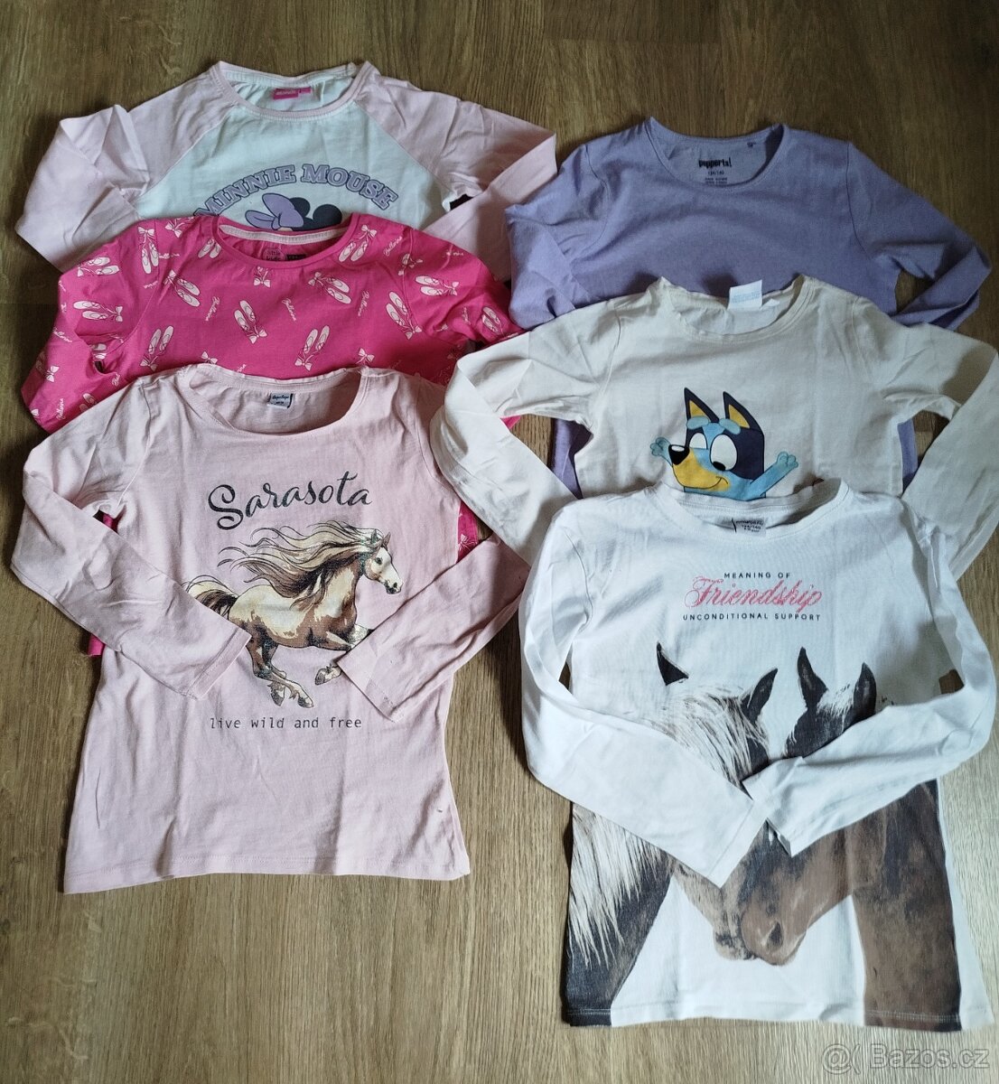 Dívčí oblečení, velikost 134/140 - 7