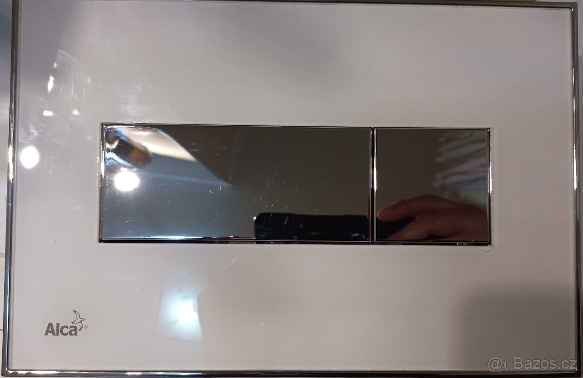 ALCA tlačítko bílé. Nové nepoužité. Nepatrné kazíky - 7
