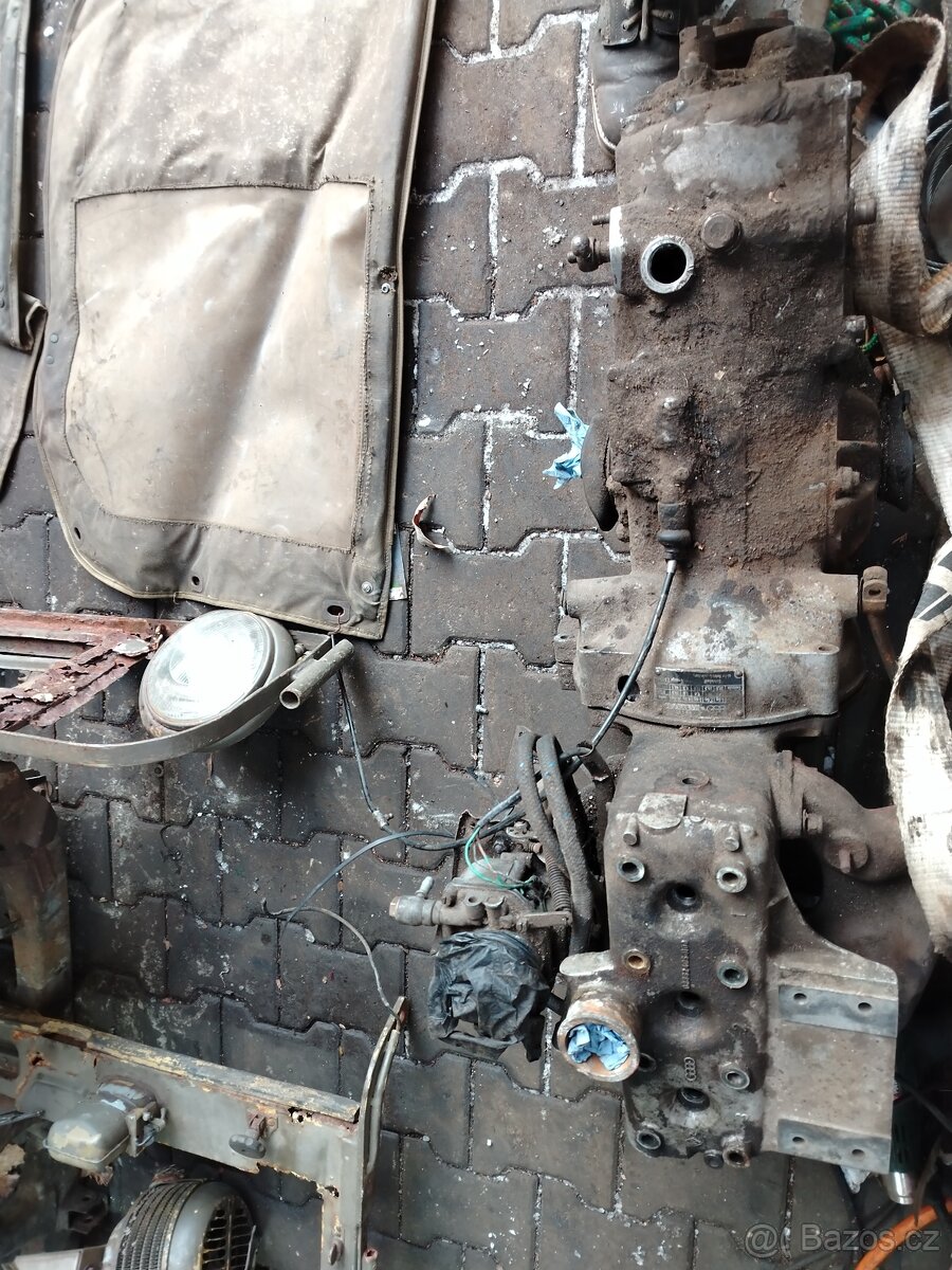 Dkw Munga 4 kompletni originál motor - 7