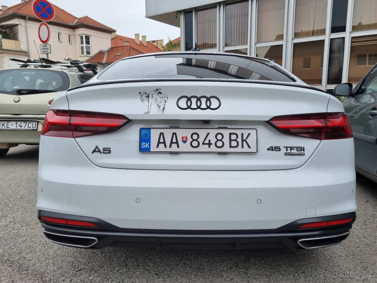 AUDI A5 S5 RS5 B9 spoiler kridlo na kufor - 7