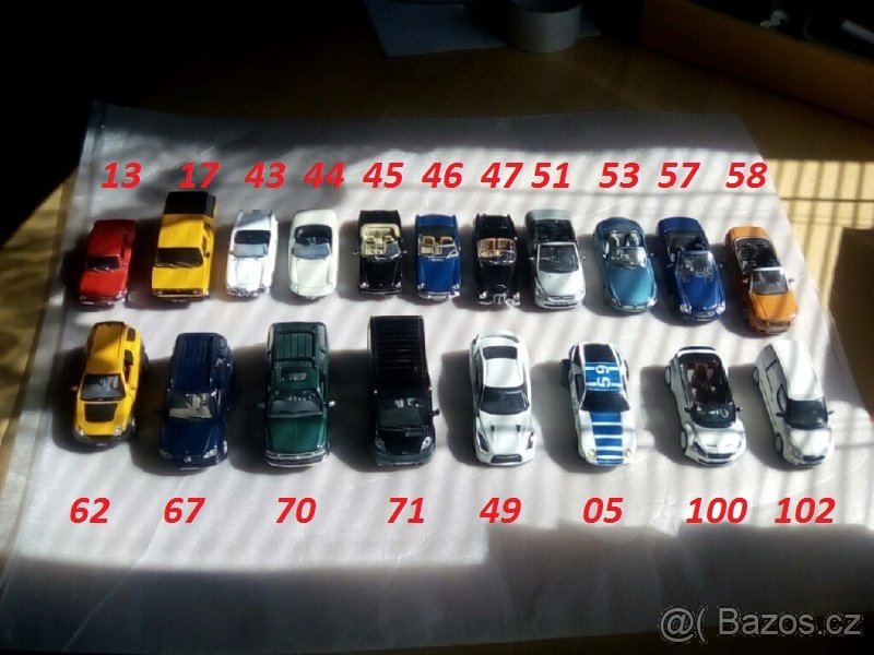 Modely DeA, Cararama, Burago, Abrex (45, 70, 102 prodáno) - 7