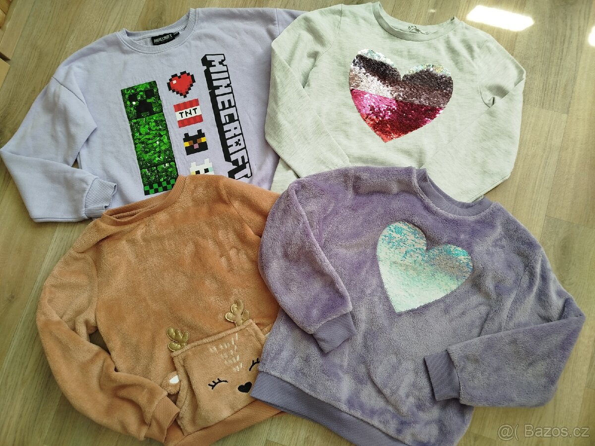 Balíček Lindex,Tchibo,tričko,mikina,teplák.souprava H&M - 7