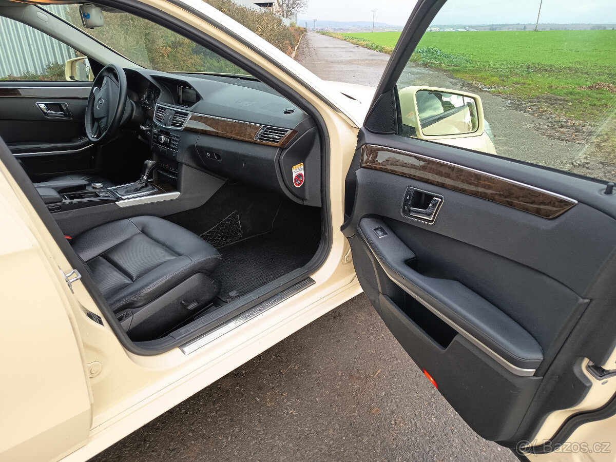 MB E W212 kombi 200 CDI-automat, tažné, bixenony, DPH - 7