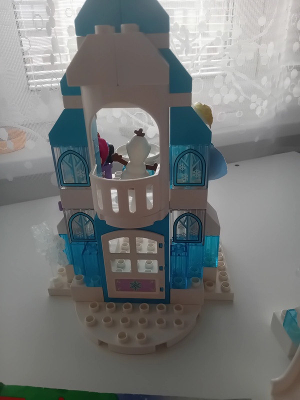 2135 - lego duplo 10899 Zámek z Ledového království - 7