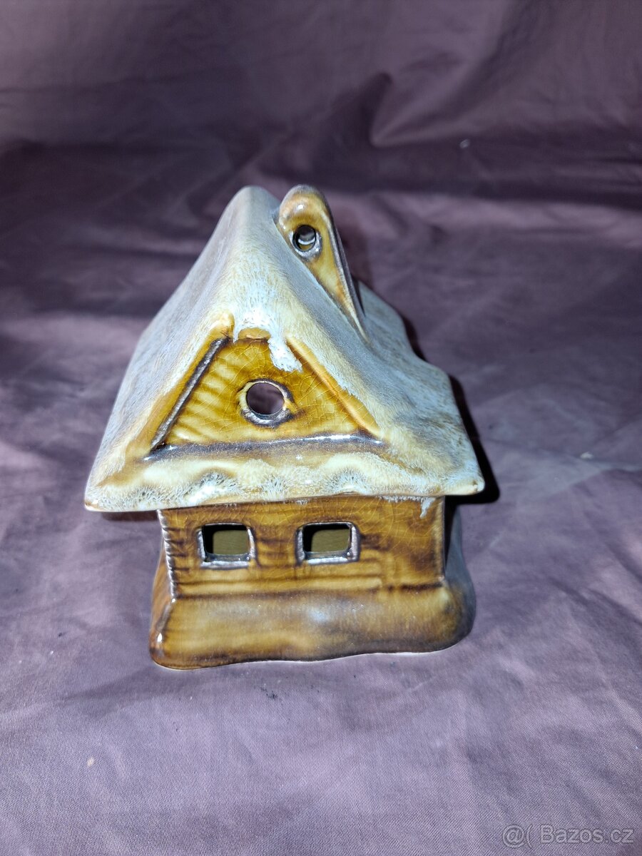 Vánoční domečky na čajovou svíčku. - 7