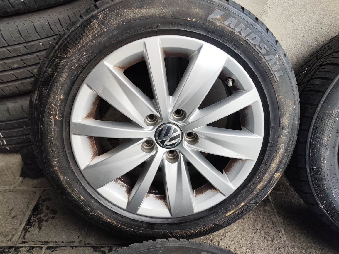 16"celoroční alu sada Perugia 5x112 origo Passat B6 B7 TPMS - 7