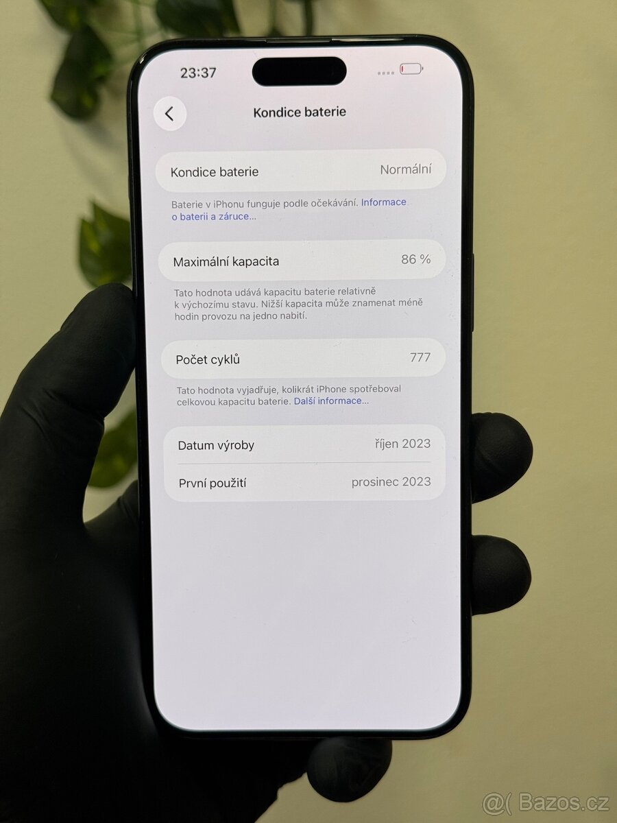 iPhone 15 Pro Max 512GB modrý - 7