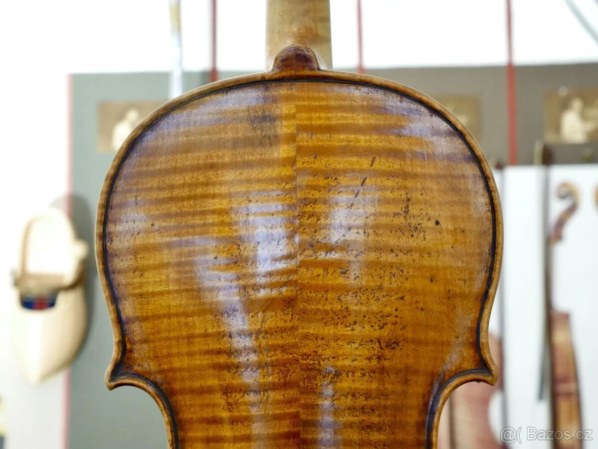 Velmi kvalitní mistrovská houslová etiketa .Januarius Gaglia - 7