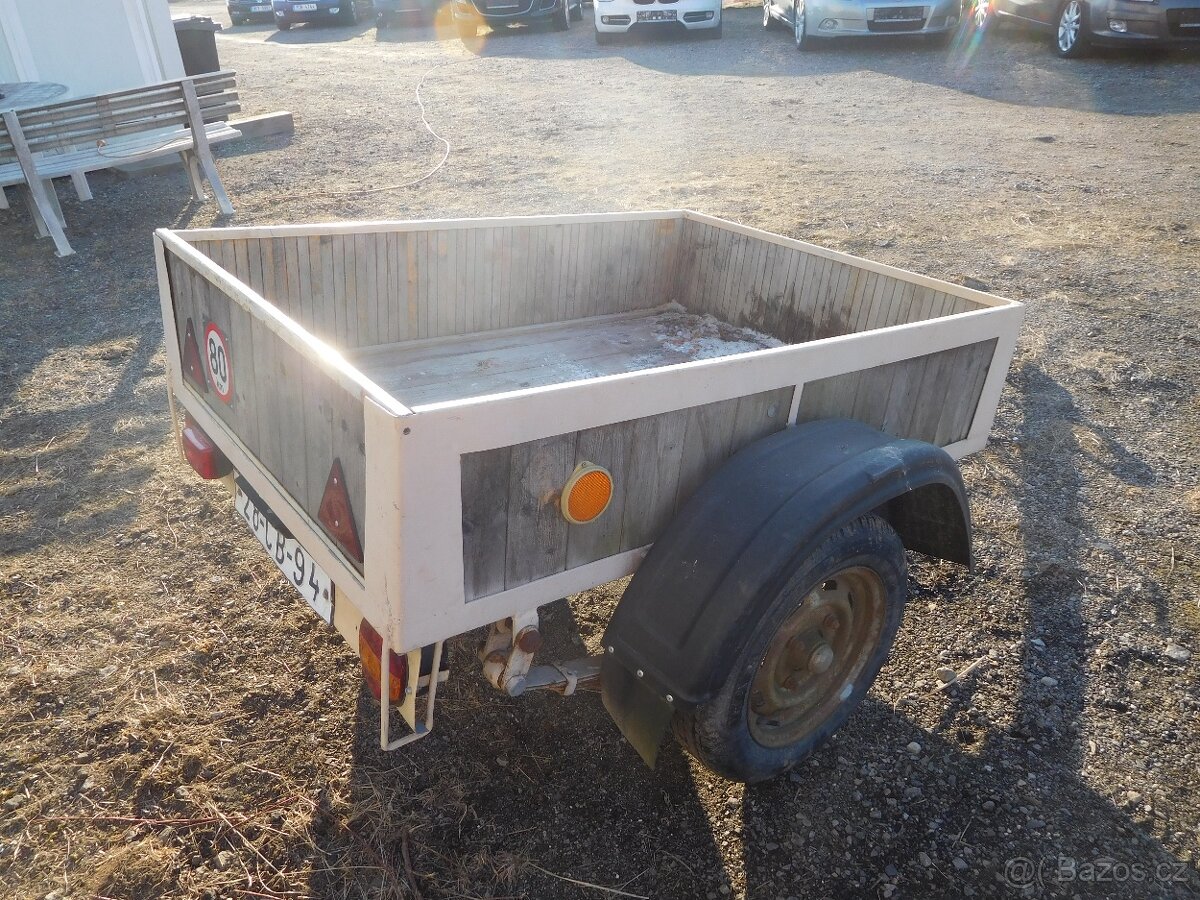 Přívěsný vozík jednoosý - 7