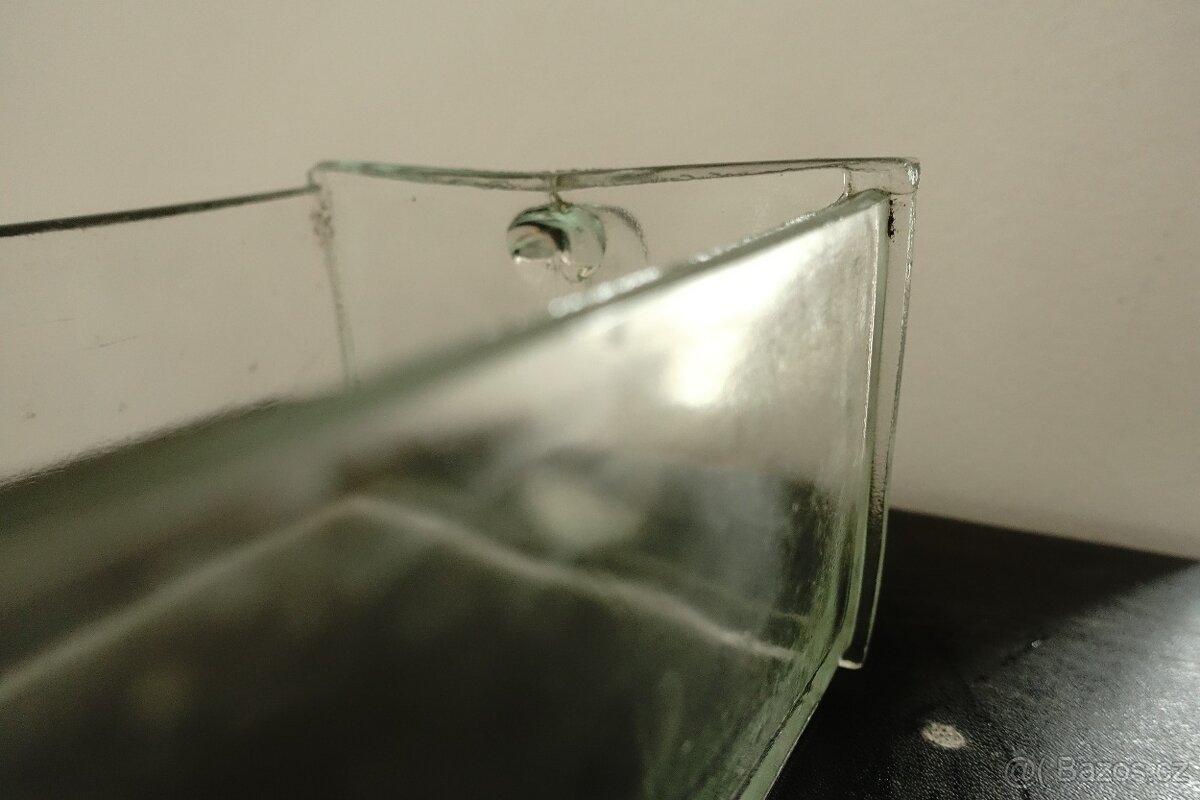 Retro dóza, skleněná nádoba na potraviny - 7