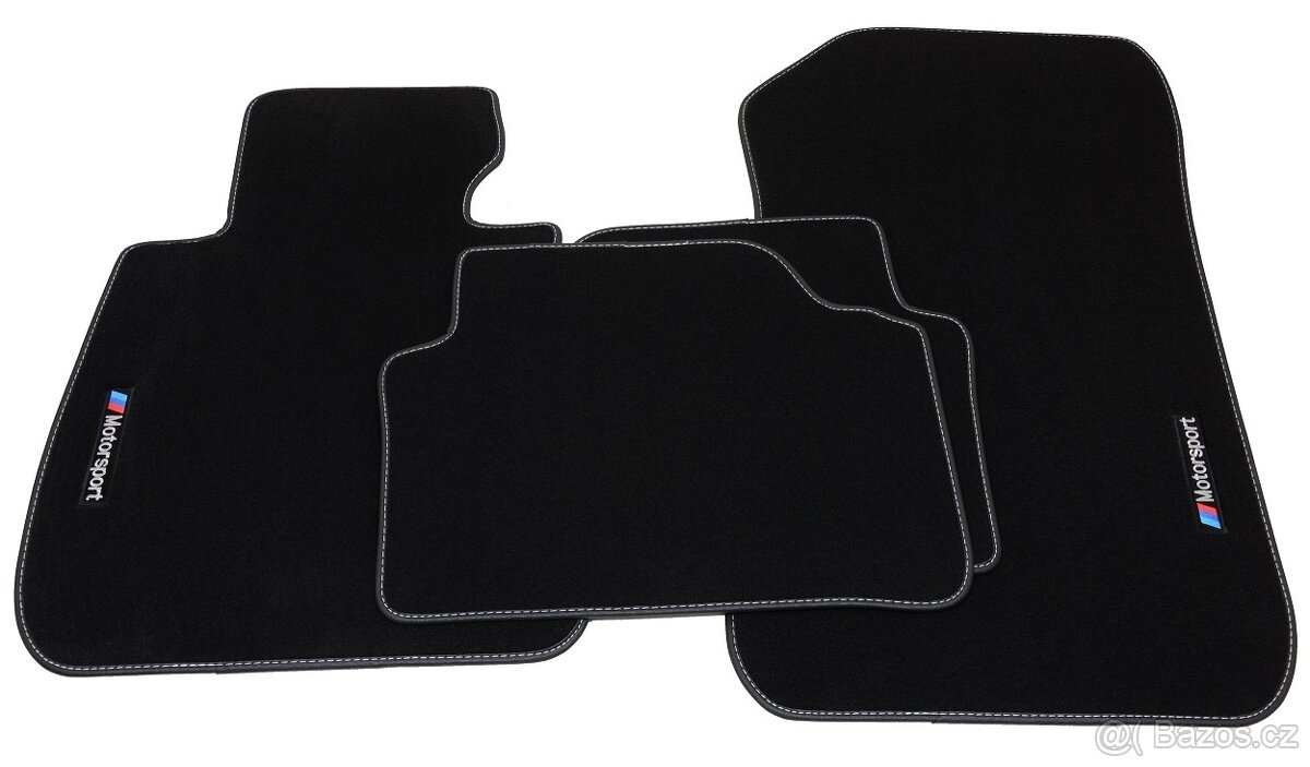 Luxusní celoroční Autokoberečky BMW s podkladem hrubé gumy - 7