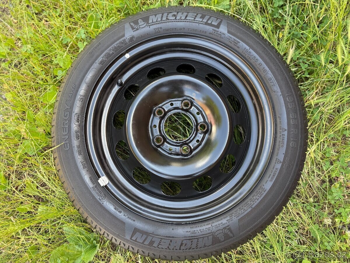 Kompletní letní ocelová kola BMW E81/87 - 195/55 R16 - 5x120 - 7