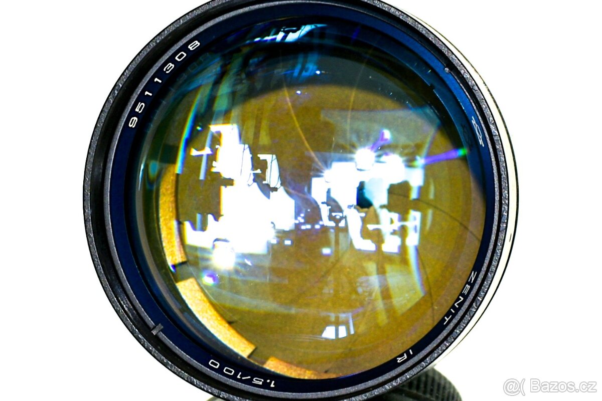 Zenit IR 1,5/100mm M42 + noční vidění Zenit NV-100 TOP STAV - 7