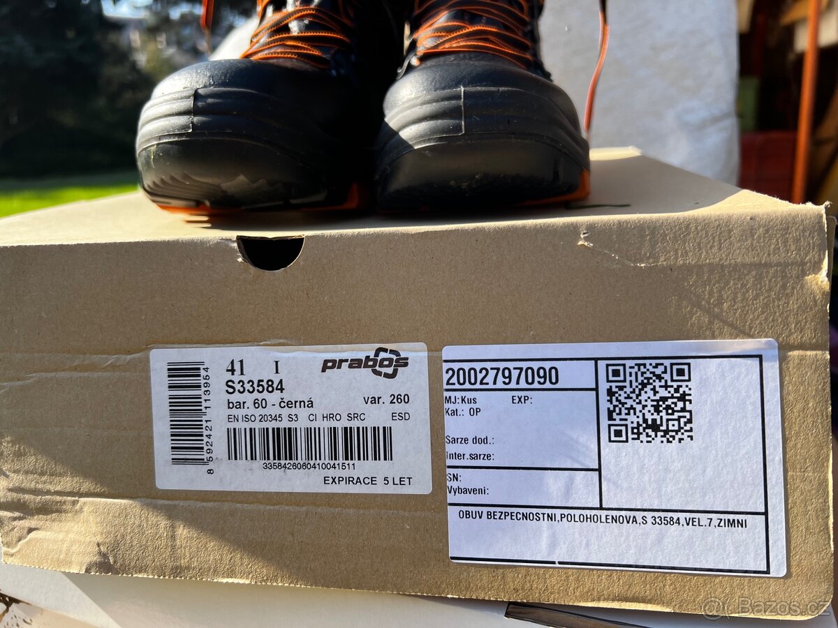 Zimní pracovní boty PRABOS - 7
