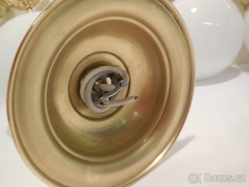 Mosazná stropnice / osvětlení. - 7