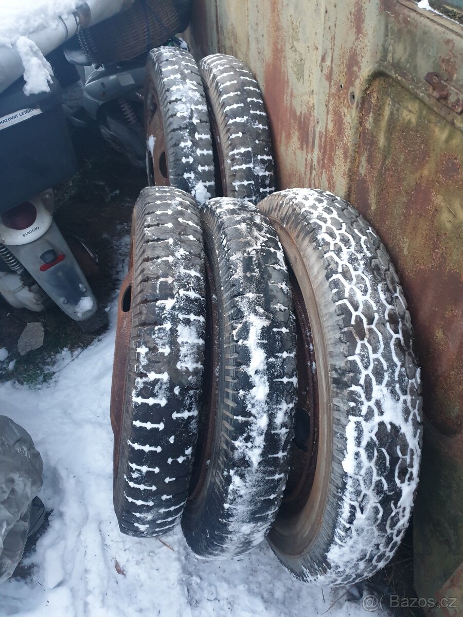 5 x Michelin 36 x 6 Citroen, Renault... - 7