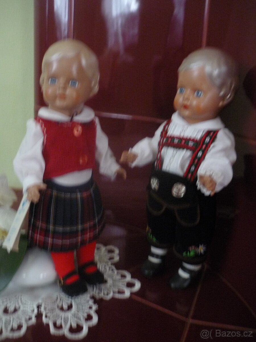 Sběratelské panenky od Schildkröt, značené, v. 34cm, TOP - 7