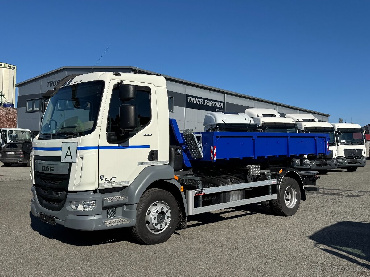 DAF LF 55.220, 16 TUN, NOVÝ KONTEJNER CHARVÁT CTS - 7