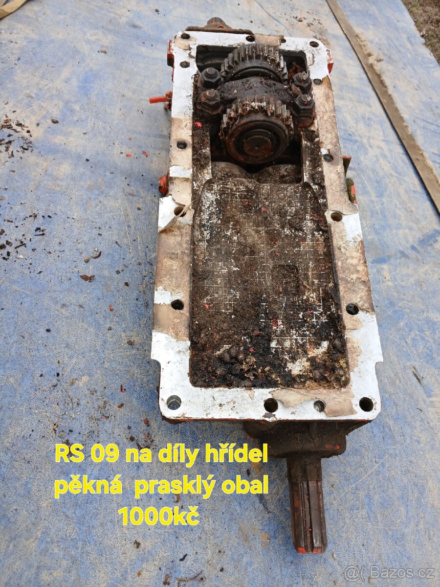 Prodám kola,díly,motor pro RS09 - 7