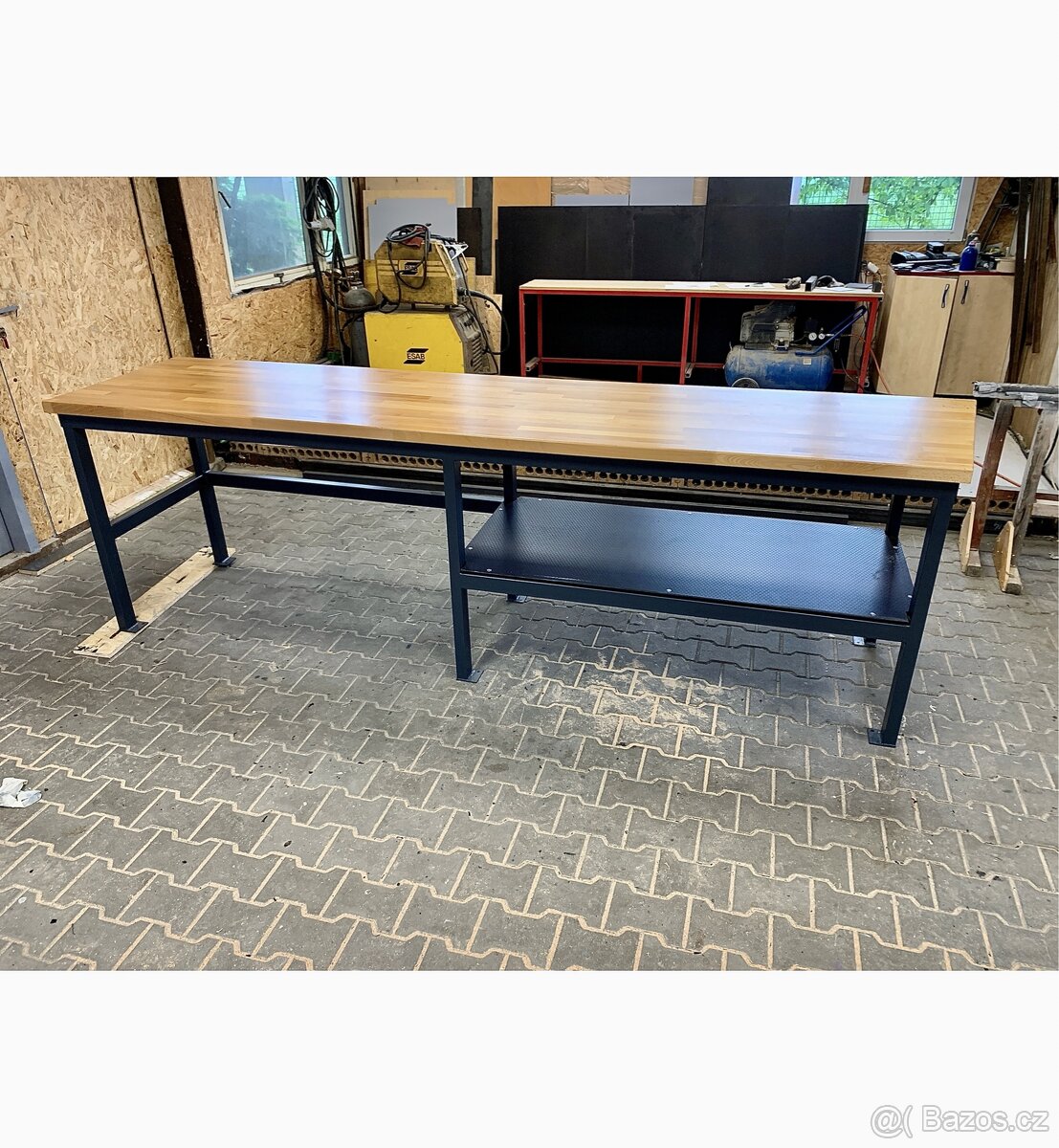 Dílenský stul ponk Bizon 2950x700x890mm - 7